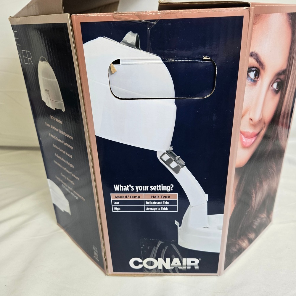 Conair Pro Style Bonnet Dryer, Model HH320RNX, Collapsible, 1875 W, New Open Box - Picture 13 of 15